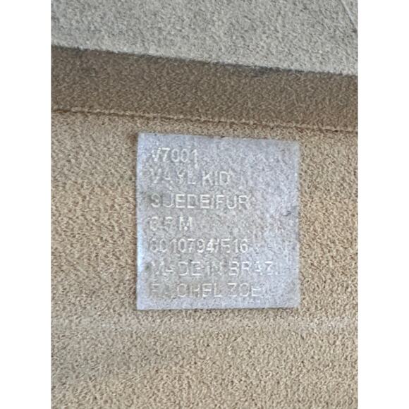 Rachel Zoe VAYL Kid Brown Suede Fur Cuffed Designer Hiking Boots Sz. 6.5 - Picture 14 of 14